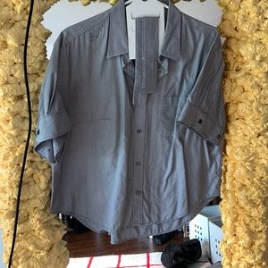Acne ss button up size 38